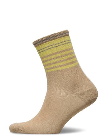 Decoy Ankle Sock Glitter Brown Decoy