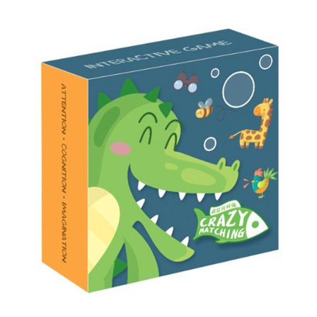 Dyrematchingskort Pedagogisk Spill Interaktive Leker for Barn