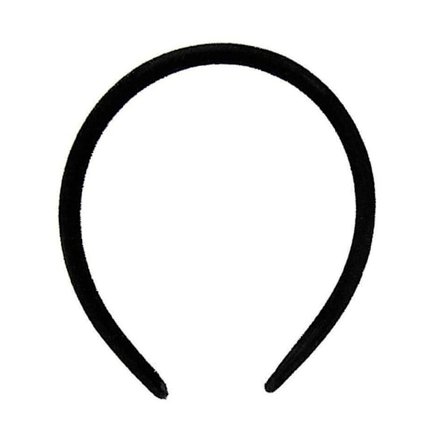 Smal 1 cm Sammet Känsla Flickor Diadem Hårband Huvudband