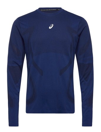 Asics Road Seamless Ls Top - Navy - XXL