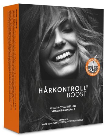 Hårkontroll Boost tabletter 60 stk