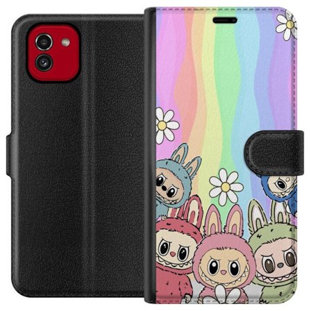 Yhteensopiva Lompakkokotelo Samsung Samsung Galaxy A03 Regnbage