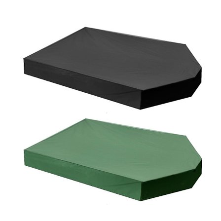 Sett med 2 stk vanntett deksel for lekegrind i barnas hage, anti-UV, 160*113*