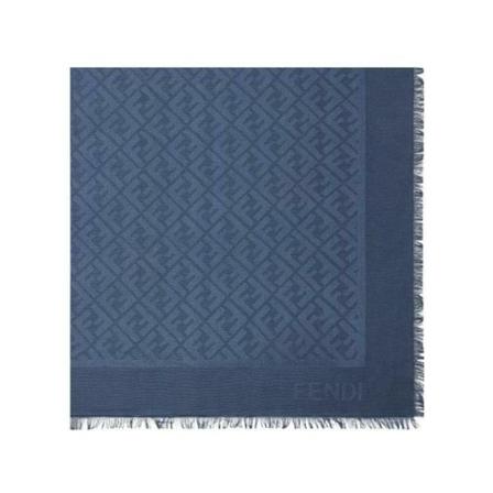 Fendi Scarves Blå, Dame Tørklæder, Størrelse: ONE Size