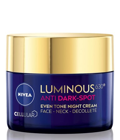 NIVEA Luminous Night Cream 50 ml, Skincare, Ansigtspleje, Anti-age