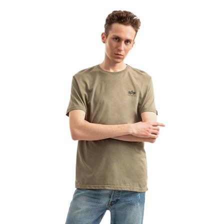 Alpha Industries, Koszulka męska Backprint Tee 128507 154 Zielony, Mężczyzna, Rozmiar: L