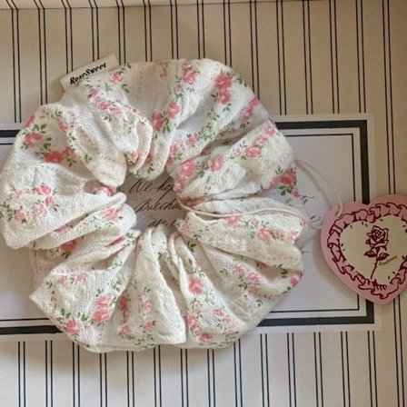 Elastiska hårband Spets Hår Scrunchies B B