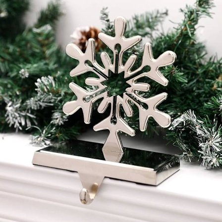 Snøflak Julepeisestativ, gavekrok, jul