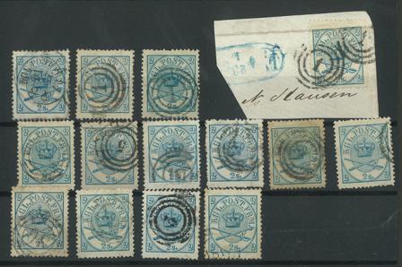Danmark - AFA 11 lot