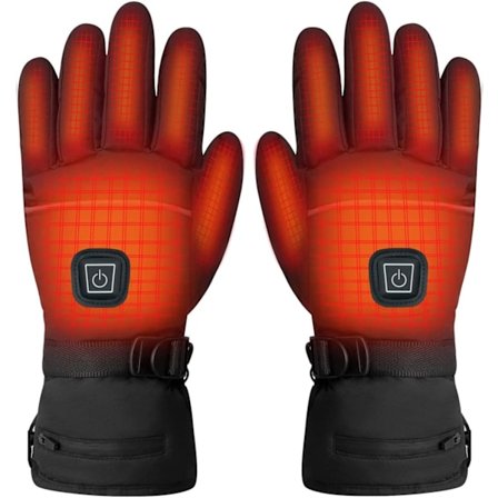 Touchscreen Opvarmede Handsker Håndvarmer til Mænd Kvinder til Ski Snowbo