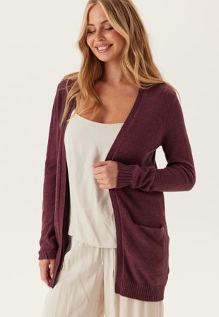 VILA Viril Open L/S KNIT CARDIGAN Tøj