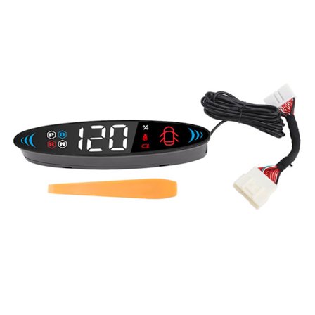 Auton HUD-näyttö Nopeus Vaihde Vilkku Akku Virta Ovi Muistutus Monitorin Vaihto Tesla Model 3 Y:lle