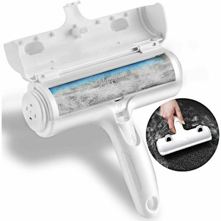 FlkwoH Pet Cat Dog Hair Remover Brush, Hair Pick Up Brush, Reusable Magic Hair Remover, Pet Hair Roller, Epilator(Clothes/Sofa/Car/Bed/Carpet)