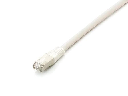 Equip PATCHKABEL CAT.6a 10g S/FTP 1,0 M hvid 500MHZ - LSOH - AWG26