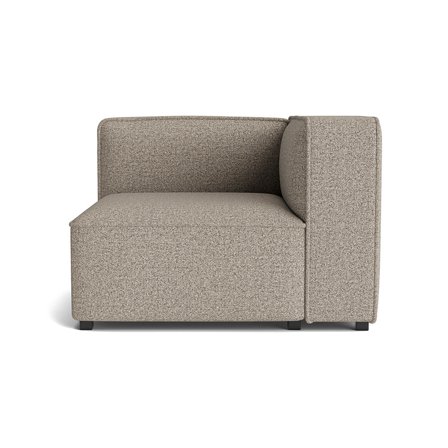 Modus Højrevendt Hjørnemodul - Crush Grå/Beige Sofa - Komfortabelt Design - 98x93x67cm