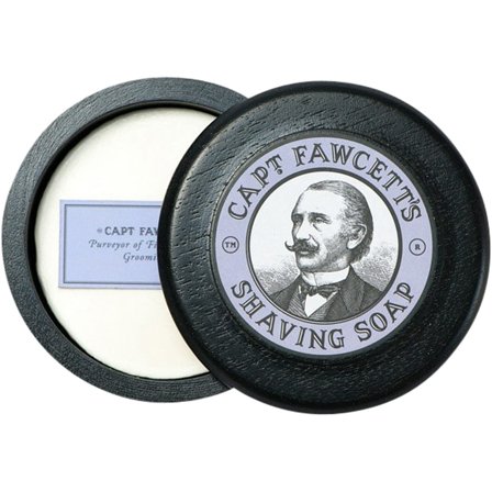 Captain Fawcett Luxurious Shaving SoapSort 100 g, Mænd, Barbering, Skum, Sprit & Gel
