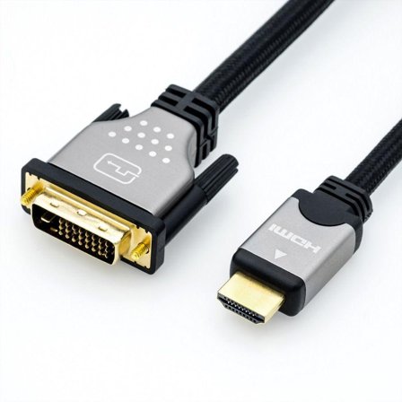 ROLINE DVI - D/HDMI Cable, DVI (24 +