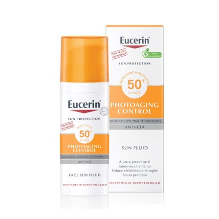 Eucerin Photoaging Control Face Sun Fluid SPF50 50ml - Solare viso alta prot.