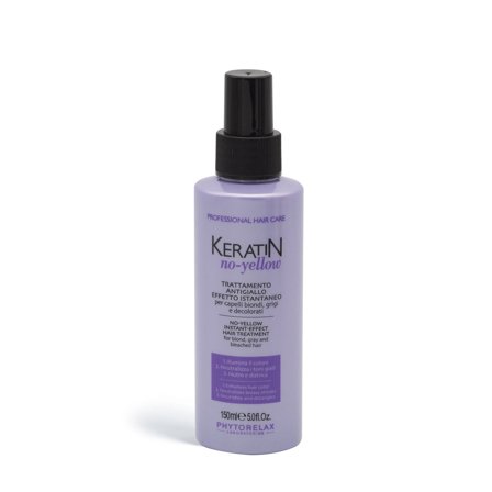 Phytorelax Keratin No-Yellow Trattamento Antigiallo Effetto Istantaneo 150ml - Spray Capelli