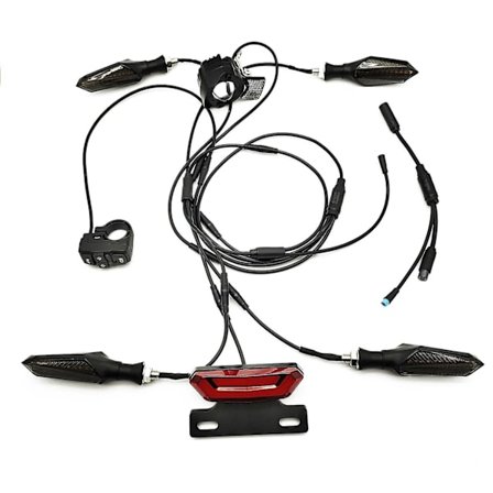 Bbs01 Bbs02 sähköpyörälle 24v/36v/48v ajovalo etu taka suuntavilkku jarruvalo Ebike-WELLNGS