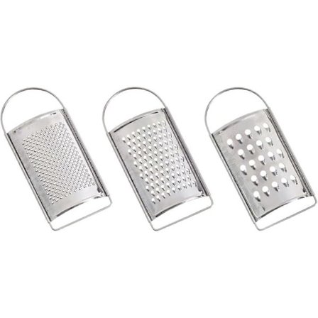 3 X Mini Ostrivare i Rostfritt Stål Skivare Zester Skalare Tärningsmaskin Fruktskärare Citron Citrus Fin