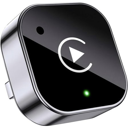 2025 Nyeste Modell 2025 Oppgradert Trådløs CarPlay-adapter & Android Auto-adapter, Mini & Stabil Trådløs CarPlay-dongle for iOS 10 Android 11