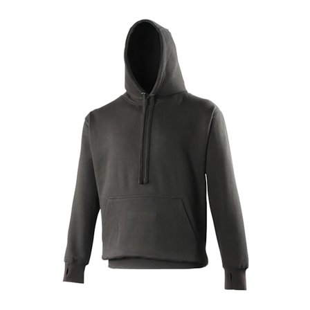 Awdis Street Hoodie XXL Jet Black för män