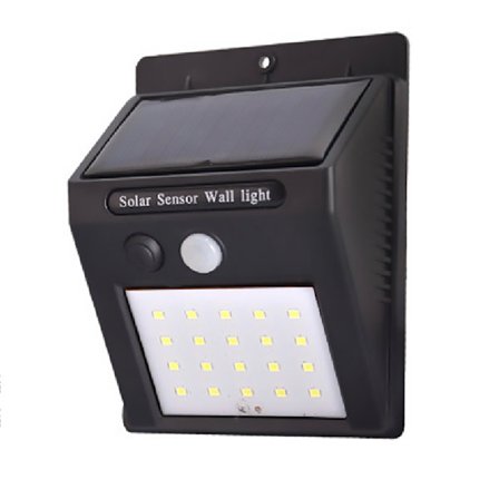 Effektfull & Hållbar Solcells PIR Automatisk Utomhusbelysning