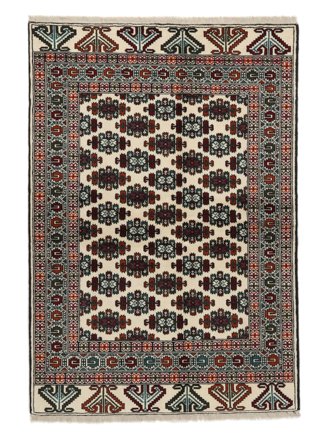 Turkaman Rug Oriental Black/Brown (Wool, Persia)