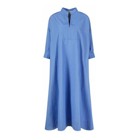 Max Mara Midi Kjole Blå, Dame