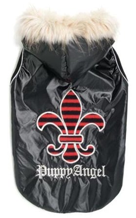Puppy Angel - Crazy Crest Padded Vest Black - XL