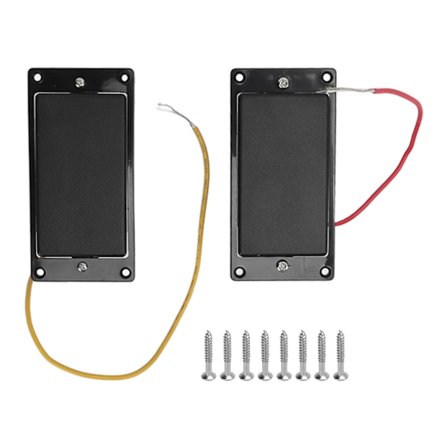 Sähkökitaran Mikrofoni Metallisella Sillalla ja Kaula-asennossa Kaksoiskäämillä Suljettu Mikrofoni Musiikki-instrumenttien Osia