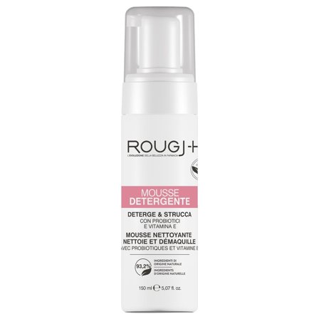 ROUGJ Detergenza Mousse Detergente 150ml - Mousse detergente viso