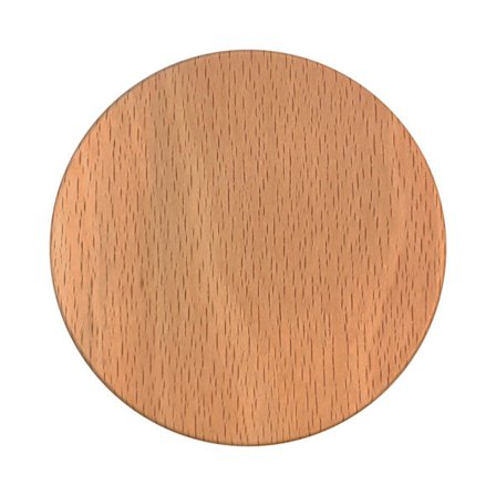 Bordskåner, Lyst Træ - Rund - Nr. 1