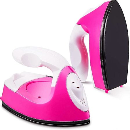 Mini Craft Strygejern Mini Varmepresse Mini Strygejern Bærbar Håndholdt Varmepresse Lille Strygejern med Opladningsbase