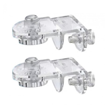 Akvarium Skærmnet Clips 2-delt Sæt Til DIY Akvariedæksel Clips Fast Holder (FMY)