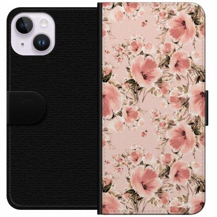 Apple Iphone 14 Plånboksfodral Blommor