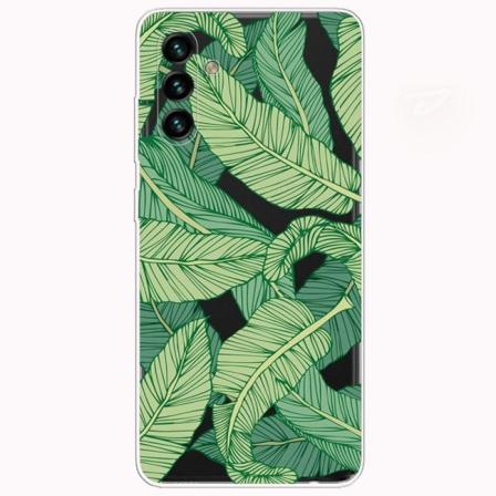 Deco Samsung Galaxy A13 5G skal - Blad Grön