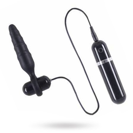 Vuxen: Vibration Silicone Plug - 10 vibrations