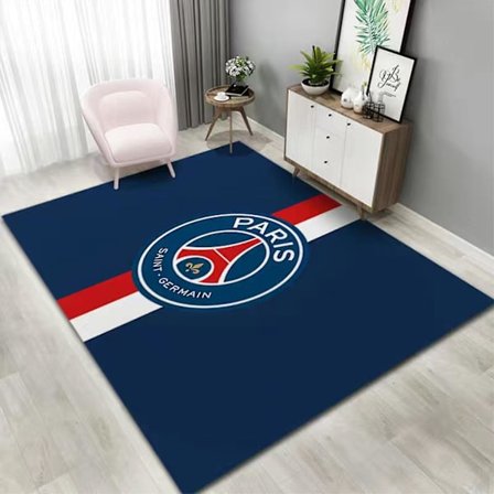 Vintage fyrkantiga mattor Mjuk Non Ip High Water Absorption Matta för arbetsrum