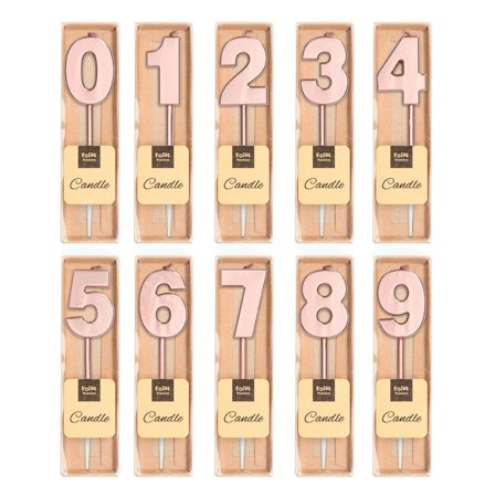 Kagelys Tal Metallic Rosaguld Lang