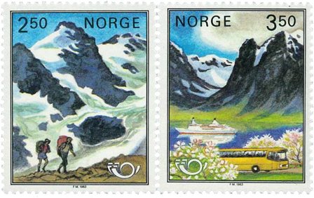 Norge - AFA 889-890 - Postfrisk