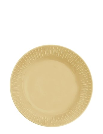 Aida Confetti Mustard Pasta Tall. M/Relief Porcelæn 1 Stk 23 Cm. - Yellow - ONE SIZE x 25.2