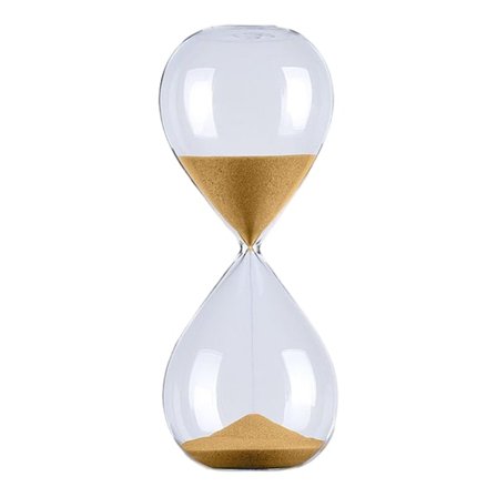 5/30/60 minuter Rund Sand Timer Personlighet Glas Timglas Ornament Nyhet Tidshanteringsverktyg Glod qd