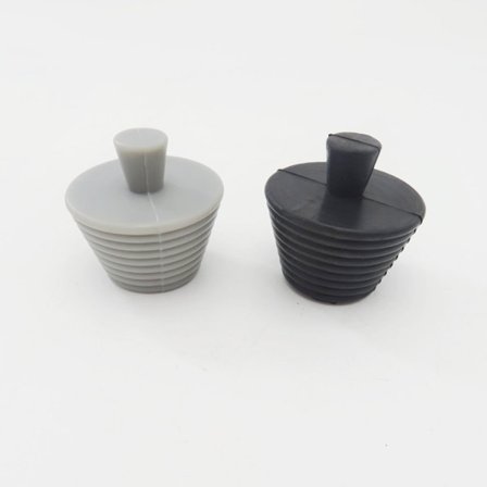 3 stk. gummiprop til vask, universel prop til badekar, køkkenvask