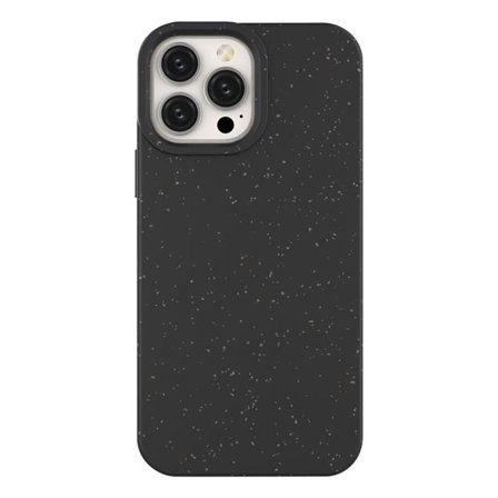 Eco Case tapauksessa iPhone 14 Plus silikoni hajoava kansi musta