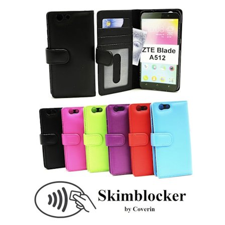 Skimblocker Plånboksfodral ZTE Blade A512