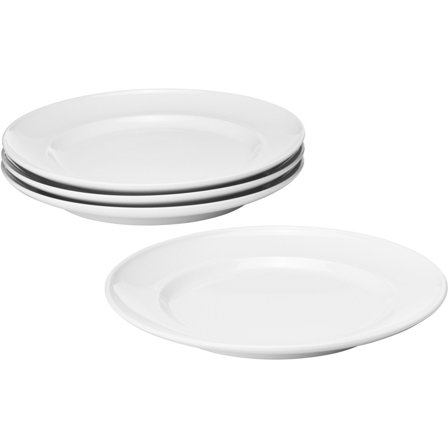 Georg jensen lunchtallrik 22 cm 4-pack | Dukning & Servering > Tallrikar | Bagaren och Kocken