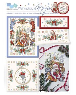 Korsstygnsmönster Julens Magi