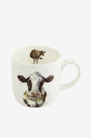 Royal Worcester - Kop Wrendale Design Mooo 31 cl - Flerfarvet - Kopper & krus - Fra Homeroom
